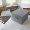 Household Essentials Fabric Storage Bin with Lid, 2ct.